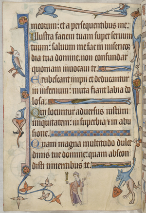 Psalm 30; grotesques