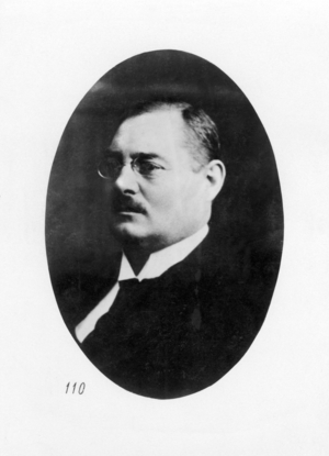 Portrait of the Geheime Oberbaurat Hummel, 1920s
