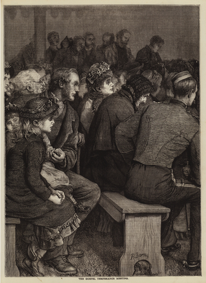 The Gospel Temperance Meeting (engraving)