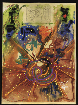 Alchemy of the Philosophers, 1976 (lithograph)