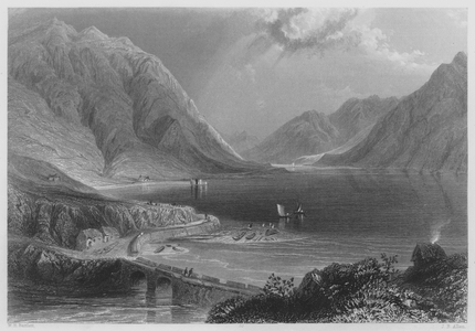 Leenane, Connemara (engraving)