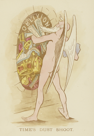 Page from Symbols and Metaphors by Cynicus (colour litho)