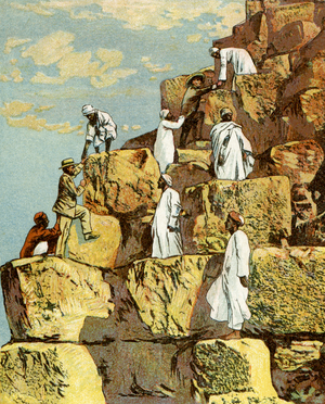 Climbing the pyramids