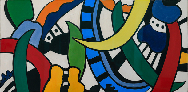 Mural painting project "Vulcania" 1951 (oil on canvas)