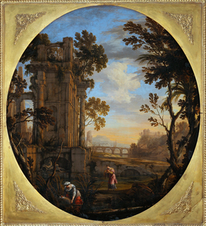 Josabeth exposant Moise sur le Nil - Josabeth casts Moses adrift on the Nile …