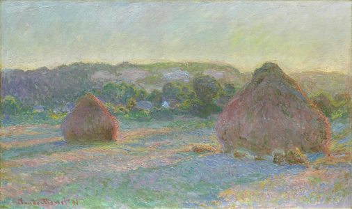 Stacks of Wheat, End of Summer, 1890-91 (oil on canvas)