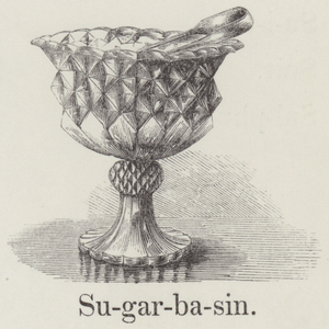 Sugar basin (engraving)