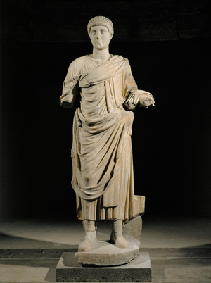 Valentinian II, Emperor Represented in the costume of a magistrate