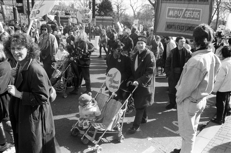 TUC Unite Against Racism, London, 19 March 1994 (b/w photo)