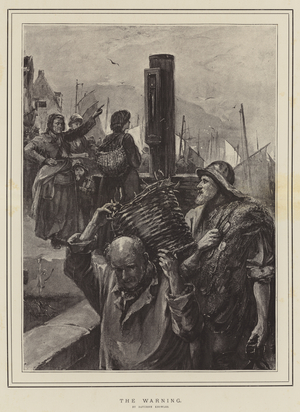 The Warning (litho)