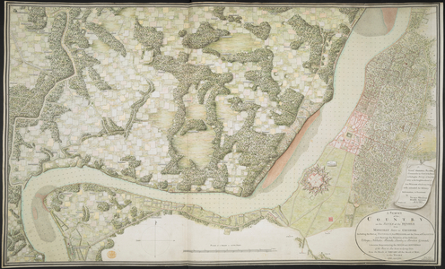 A survey of the country on the banks of the Hughly, from Manicolly Point to Chitpore