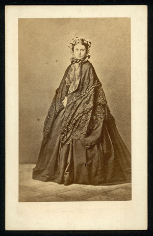 Victoria, Princess Royal (b/w photo)