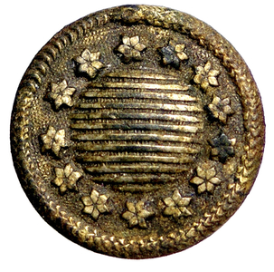 American Revolution, Patriotic American button