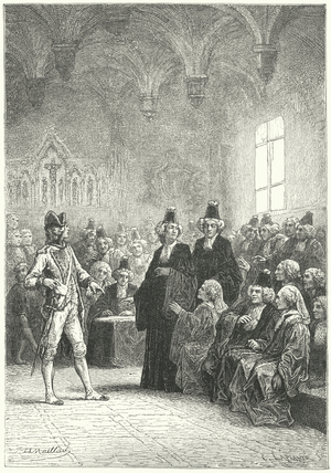 Summoning of the French Estates General, 1789 (engraving)