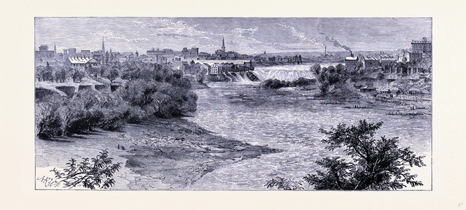 Minneapolis and St. Anthony's Fall United States of America