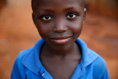 Smiling boy in Bohicon, Benin, Africa (photo)