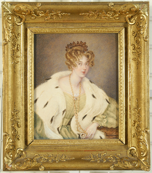 Portrait of Edith May Southey, (w/c on paper)