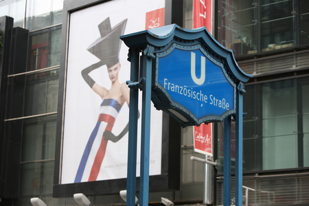 Berlin Germany Europe Friedrichstrasse