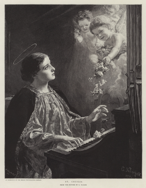 St Cecilia (engraving)