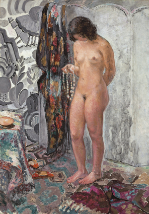 Standing Nude with a Necklace, c. 1923 (oil on canvas)