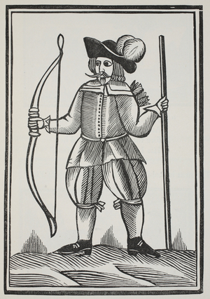 A True Tale of Robin Hood, illustration from 'Chap-books of the Eighteenth Century' by John Ashton, pub. 1882 (litho)