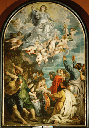 Assumption of Saint Mary, c.1611-14 (painting on oakwood)