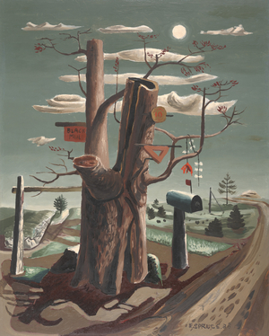 Night, 1938 (oil on masonite)