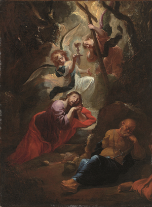 The Agony in the Garden, 1643 (oil on canvas)