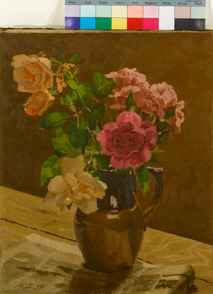 Roses, 1939 (oil on canvas)