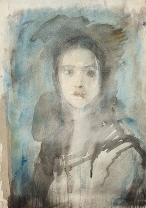 Irene, 1926 (Pencil and Watercolour)
