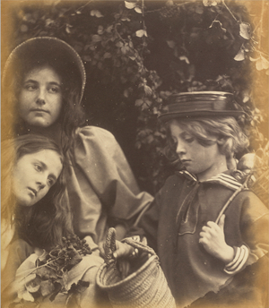 Elizabeth Keown, Kate Keown, and Freddy Gould,c. 1866-1868 (photo)