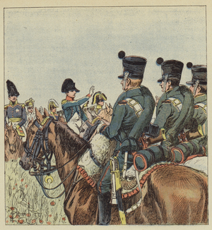 Jeunes gens, il ne faut pas craindre la mort! (colour litho)