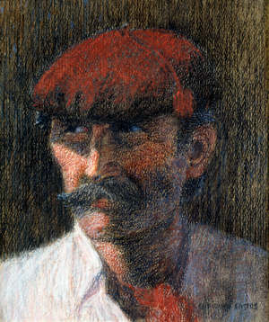 El Domador, 1996 (pastel on paper) 1996