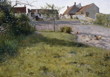 A farm in Gretz, 1891