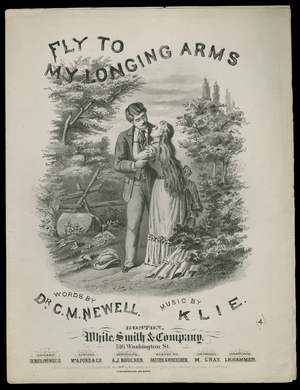 Fly To My Longing Arms, 1876 (print)