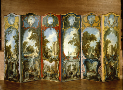 Screen, circa 1735 (oil on canvas)