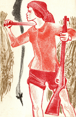 Patriot, 1967 (colour litho)