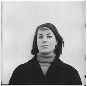 Shella Whittingham, London, UK, mid 1960's (b/w photo)