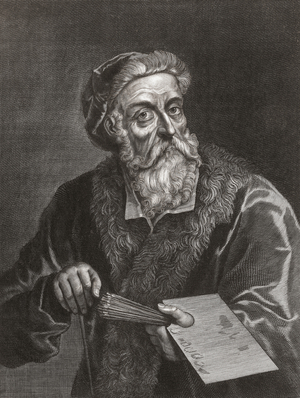 Titian.  Portrait. (print)