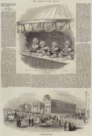 The Dublin State Trials (engraving)