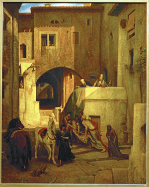 The Good Samaritan (painting on canvas)