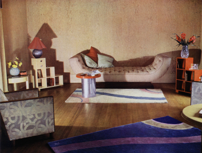 Betty Joel, Living Room (colour photo)