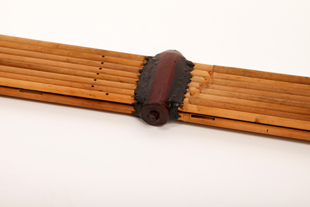 Mouth Organ, sound box, Khen, Bamboo reed pipes from Laos Thailand.