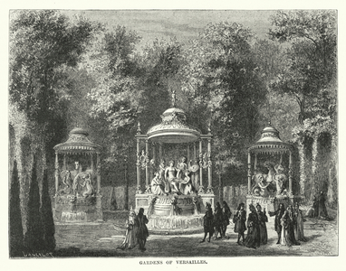 Gardens of Versailles (engraving)