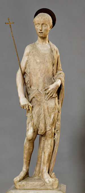 The young John Baptist