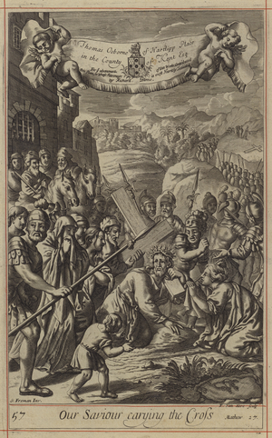 Our Saviour carying the Cross (engraving)