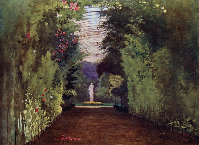 The "Berceau," Het Loo (colour litho)