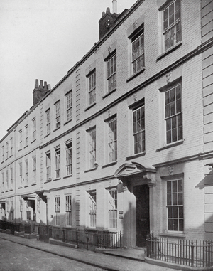 Bristol: Orchard Street (b/w photo)