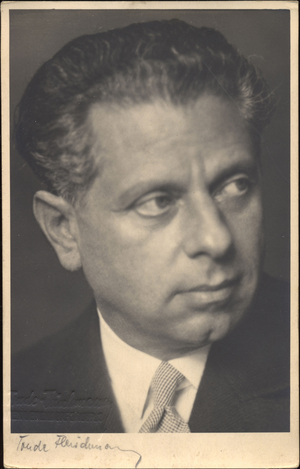 Portrait of Max Reinhardt, ca 1927 (photograph)