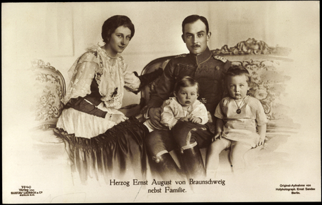 Herzog Ernst August von Braunschweig, family, Liersch